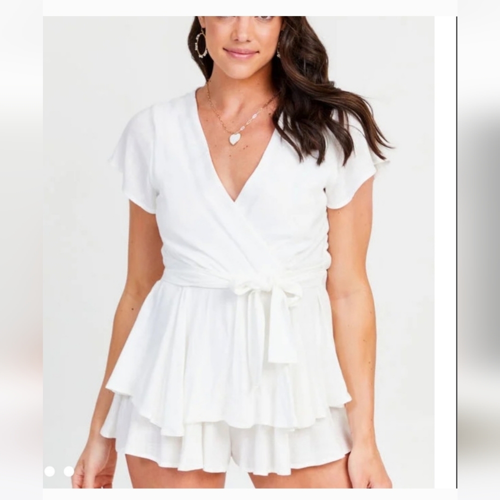 White romper